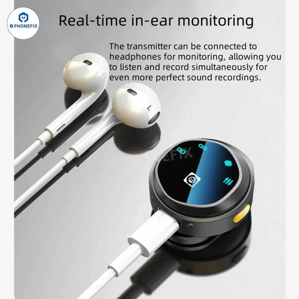 AMAOE MIC-A Wireless Microphone for Live Video Recording - Image 4