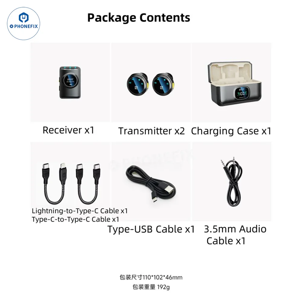 AMAOE MIC-A Wireless Microphone for Live Video Recording - Image 7