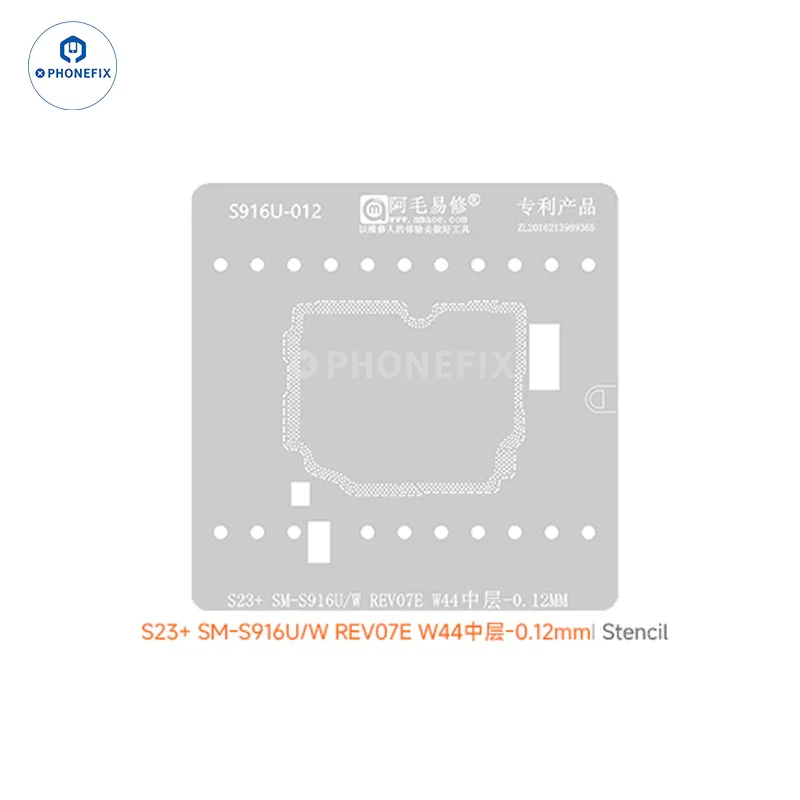 AMAOE Middle Layer BGA Reballing Stencil For SAMSUNG - Image 19