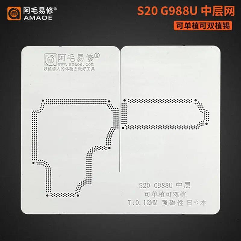 AMAOE Middle Layer BGA Reballing Stencil For SAMSUNG - Image 5