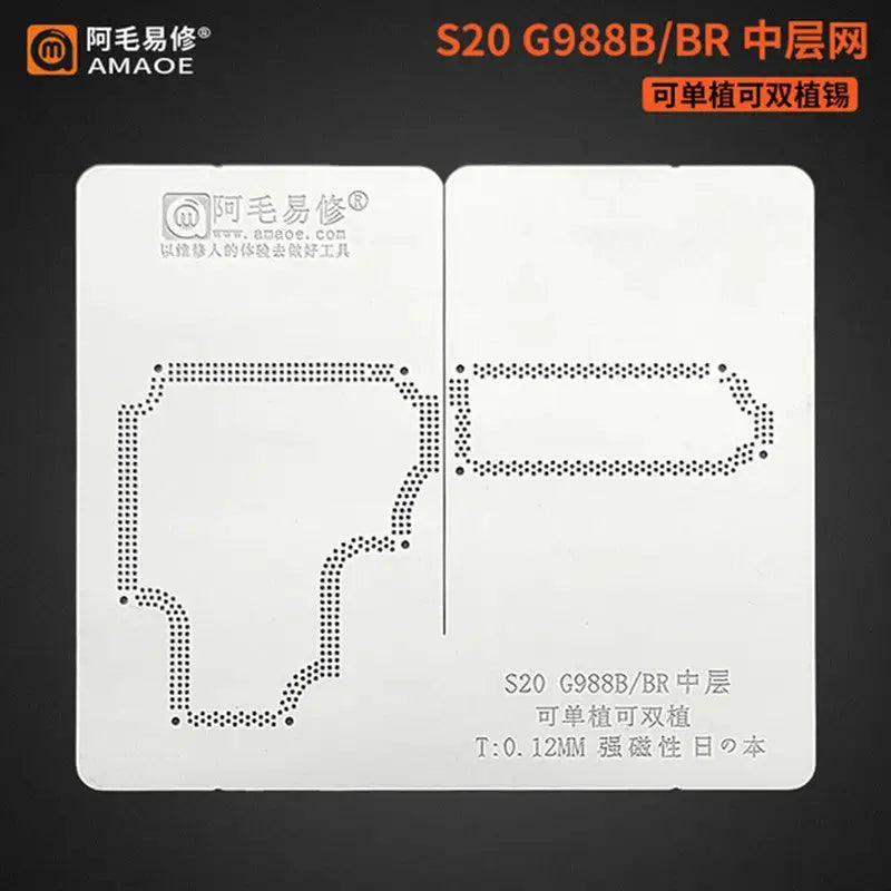 AMAOE Middle Layer BGA Reballing Stencil For SAMSUNG - Image 6