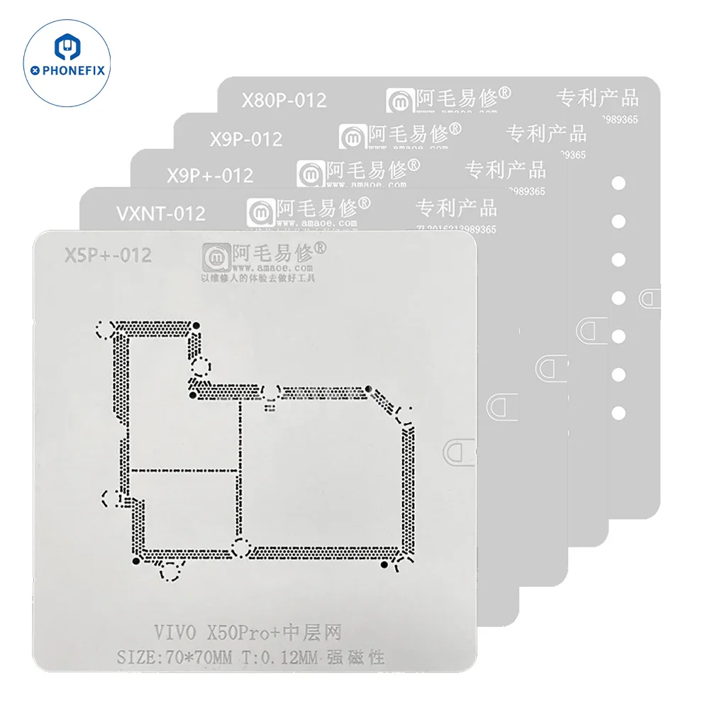 Amaoe Middle Layer Reballing Stencil For Huawei Xiaomi Android Phones - Image 3