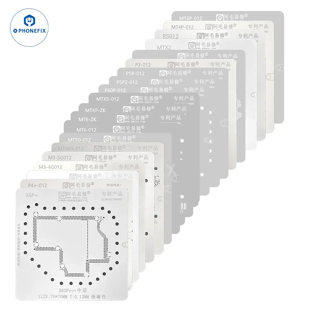 Amaoe Middle Layer Reballing Stencil For Huawei Xiaomi Android Phones - Image 4