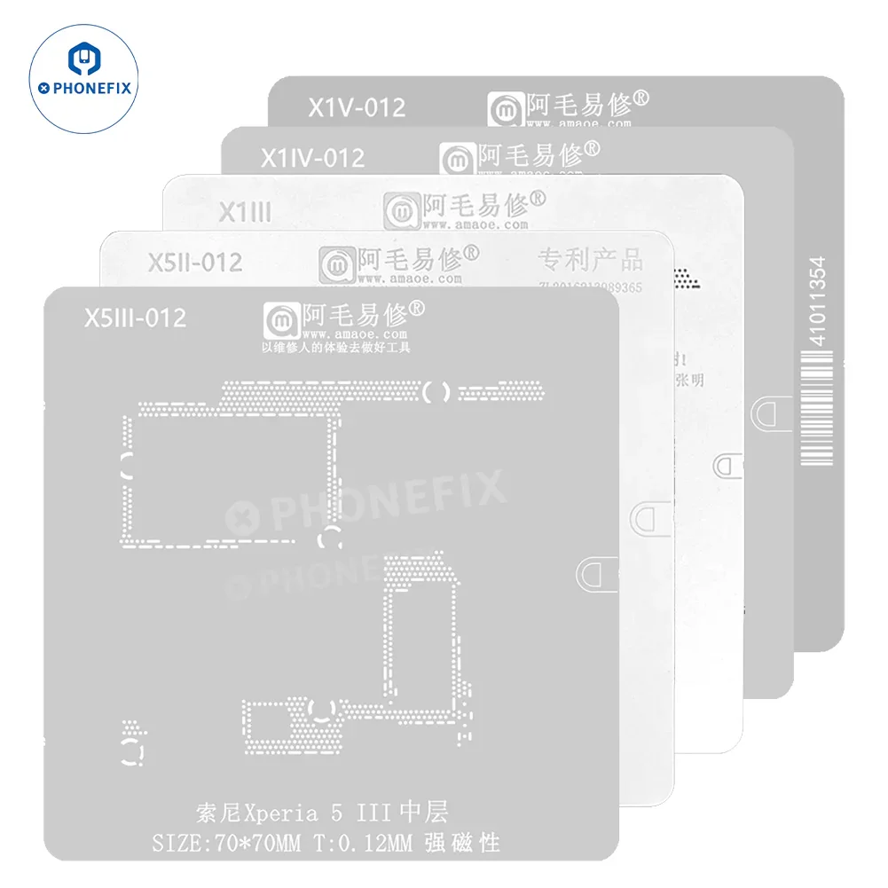 Amaoe Middle Layer Reballing Stencil For Huawei Xiaomi Android Phones - Image 5