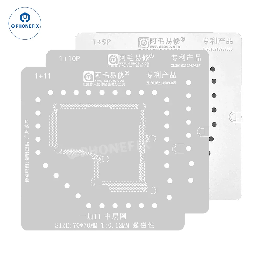 Amaoe Middle Layer Reballing Stencil For Huawei Xiaomi Android Phones - Image 7