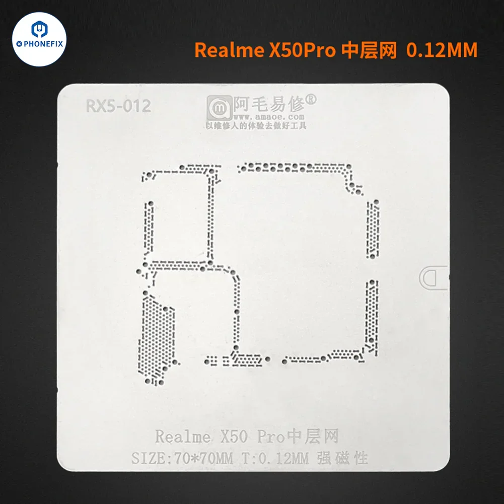 Amaoe Middle Layer Reballing Stencil For Huawei Xiaomi Android Phones - Image 9