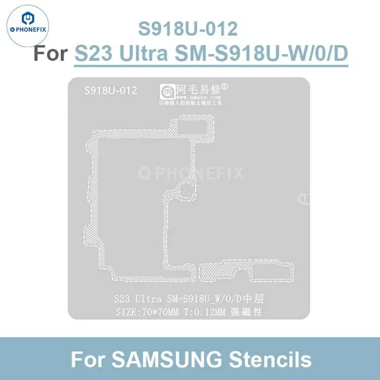 AMAOE Samsung Middle Layer Tin Planting Platform With BGA Stencil - Image 7