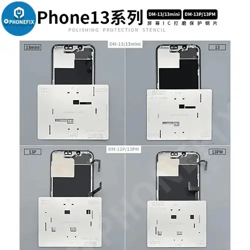 Amaoe Screen Cable IC Protection Stencil For iPhone 11-13 Pro Max - Image 8
