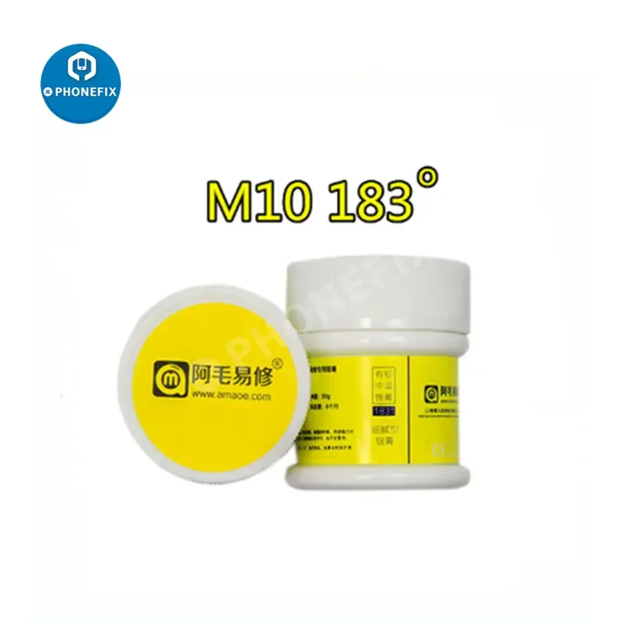 AMAOE Solder Paste M9 M10 M11 138 183 217 Degrees Tin Flux - Image 3