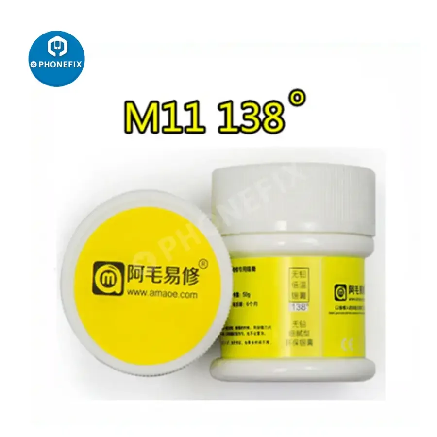 AMAOE Solder Paste M9 M10 M11 138 183 217 Degrees Tin Flux - Image 4