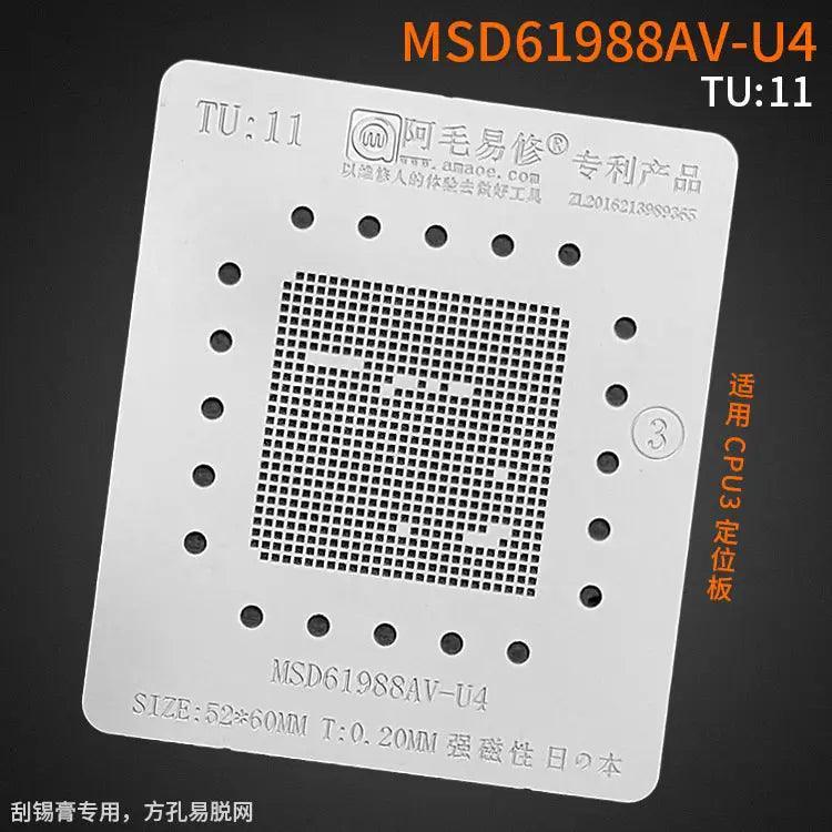 Amaoe Square Hole Solder Tin Plant Net For LCD TV CPU TU1-41 - Image 11