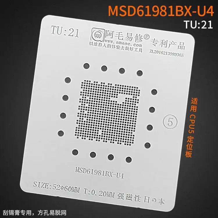 Amaoe Square Hole Solder Tin Plant Net For LCD TV CPU TU1-41 - Image 21