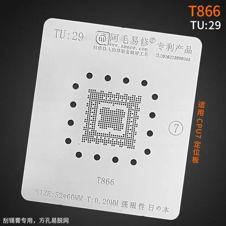 Amaoe Square Hole Solder Tin Plant Net For LCD TV CPU TU1-41 - Image 29