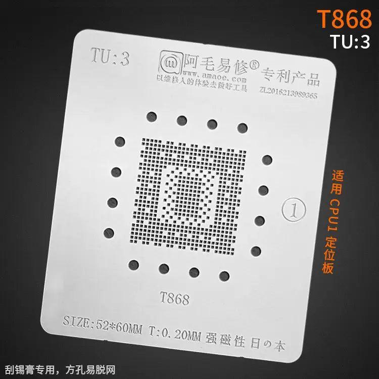 Amaoe Square Hole Solder Tin Plant Net For LCD TV CPU TU1-41 - Image 3