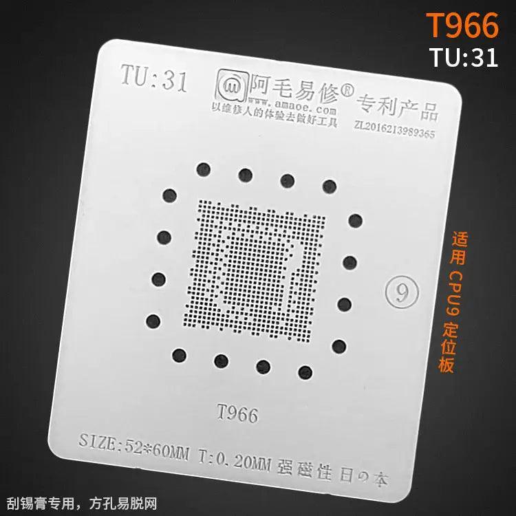Amaoe Square Hole Solder Tin Plant Net For LCD TV CPU TU1-41 - Image 31