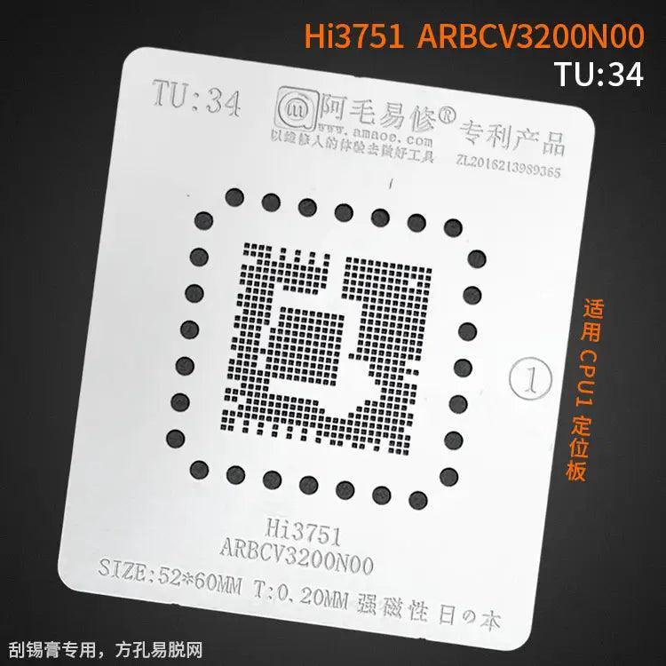 Amaoe Square Hole Solder Tin Plant Net For LCD TV CPU TU1-41 - Image 34