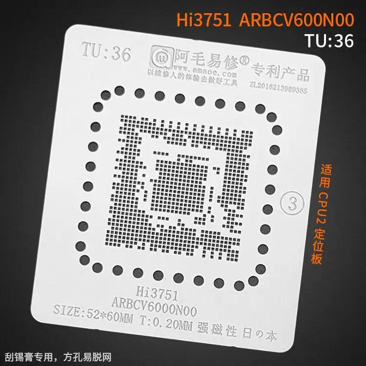 Amaoe Square Hole Solder Tin Plant Net For LCD TV CPU TU1-41 - Image 36