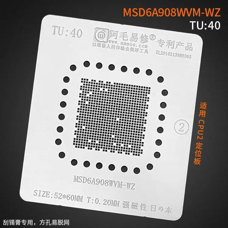 Amaoe Square Hole Solder Tin Plant Net For LCD TV CPU TU1-41 - Image 40