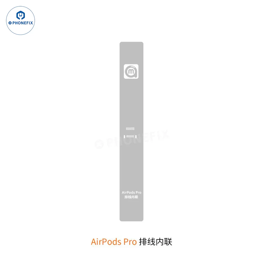 Amaoe Tin Planting Platform 0.12MM Stencil For AirPod Pro1 2 3 - Image 2