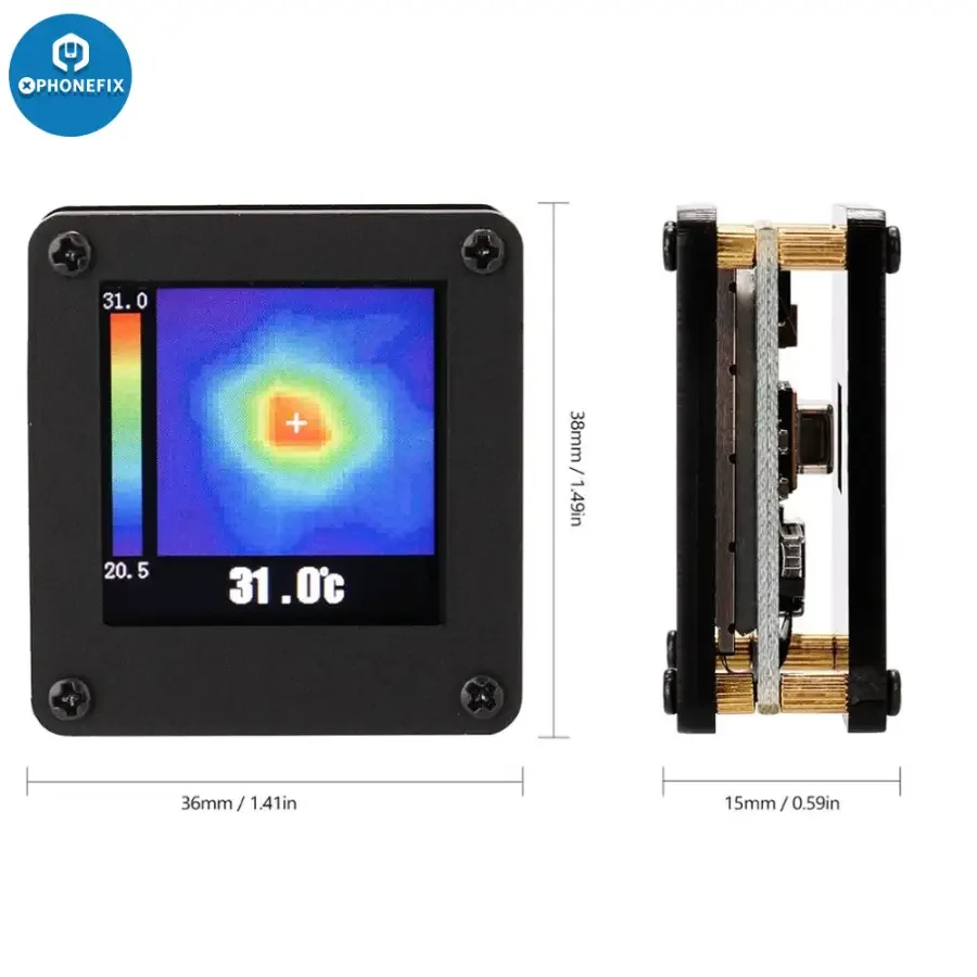 AMG8833 Infrared Thermal Imager Thermograph Camera Temperature Sensor - Image 2