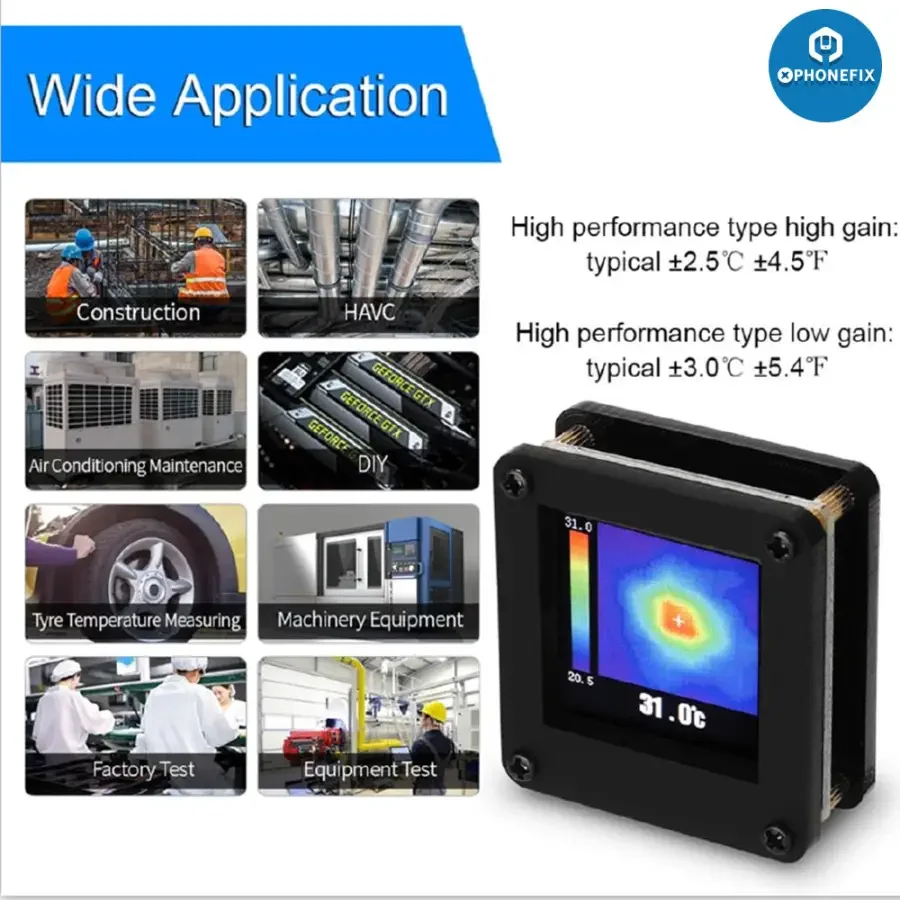 AMG8833 Infrared Thermal Imager Thermograph Camera Temperature Sensor - Image 5