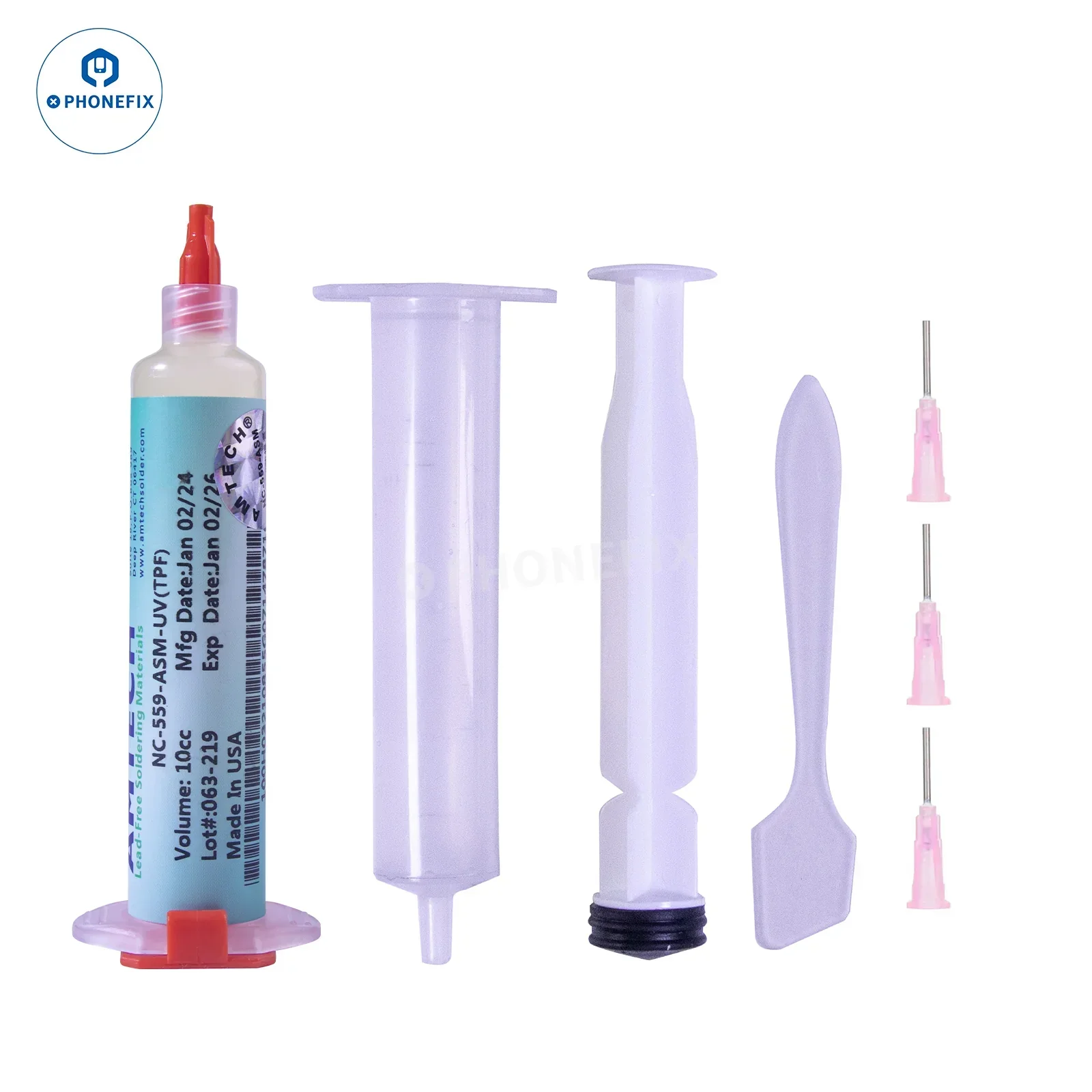 AMTECH NC-559-ASM Lead-Free Solder Flux Paste for BGA Welding Repair - Image 11