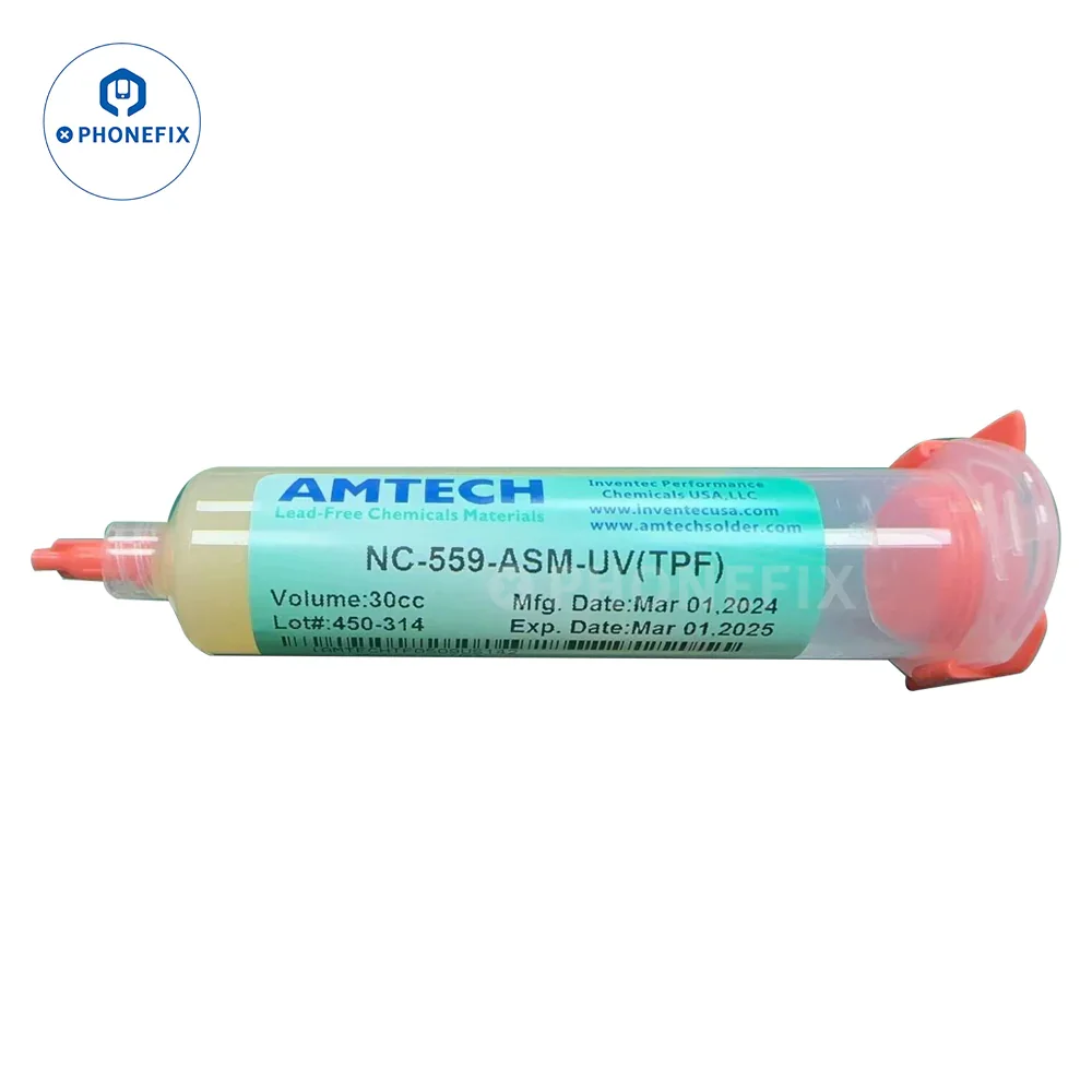 AMTECH NC-559-ASM Lead-Free Solder Flux Paste for BGA Welding Repair - Image 4