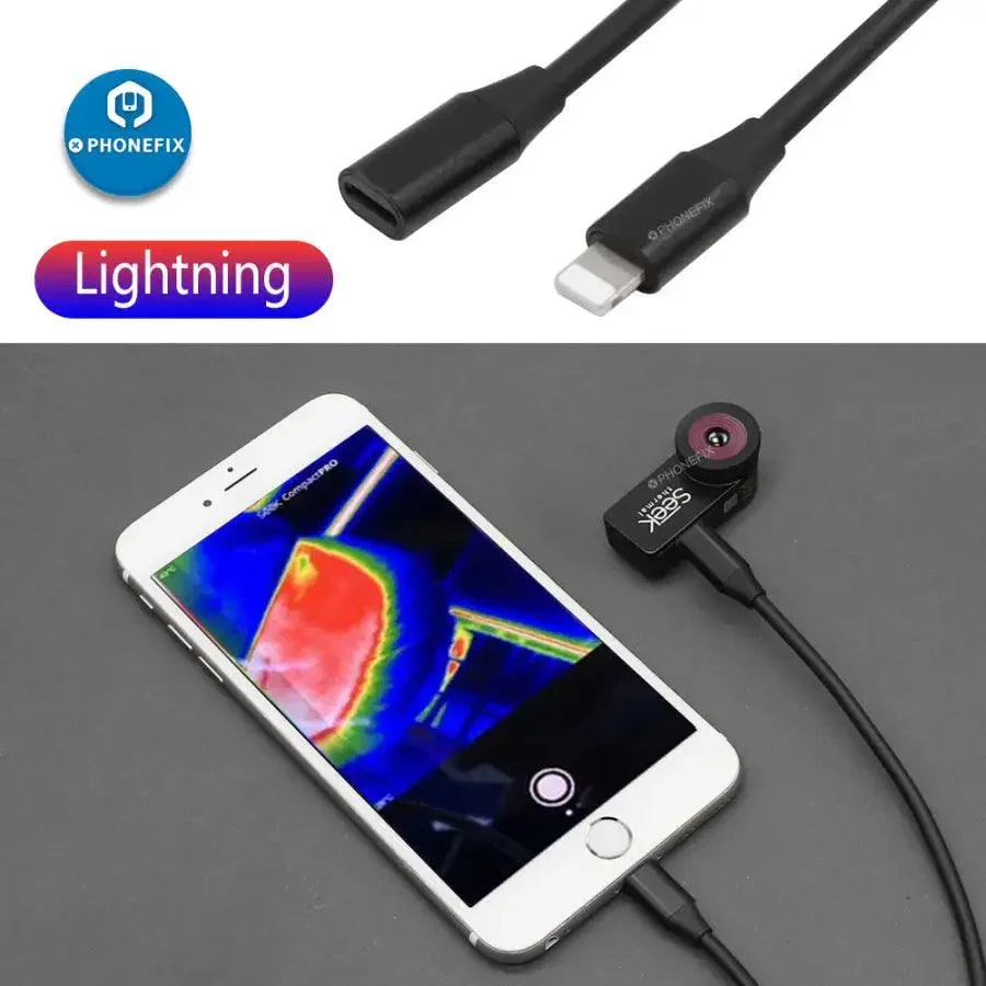Android Lightning Extension Cable for SEEK Thermal Camera - Image 3