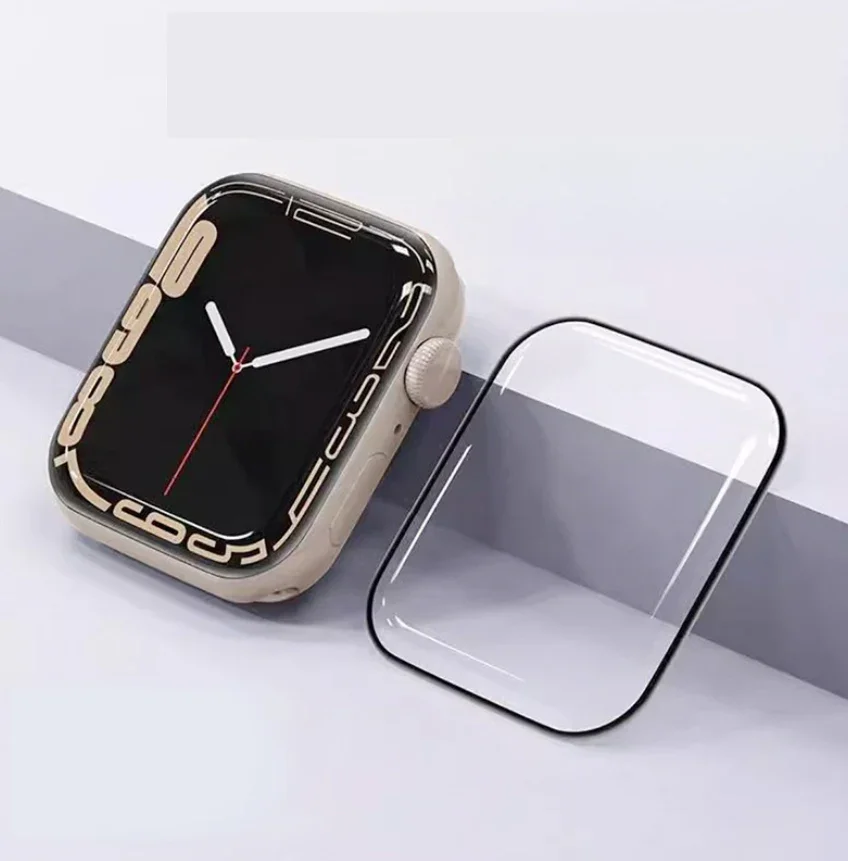 Anti-Scratch PMMA Screen Protector For Apple Watch Series 38-49MM - Image 6