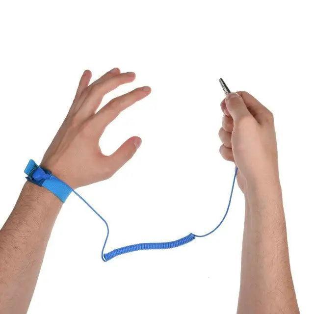 Anti Static Bracelet Wrist Strap Band ESD Discharge Cable - Image 5