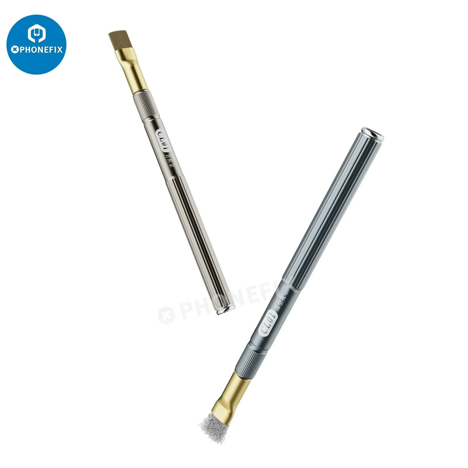 Anti-Static Steel Brush for Phone Motherboard Glue Residue Cleaning Tool - Image 4