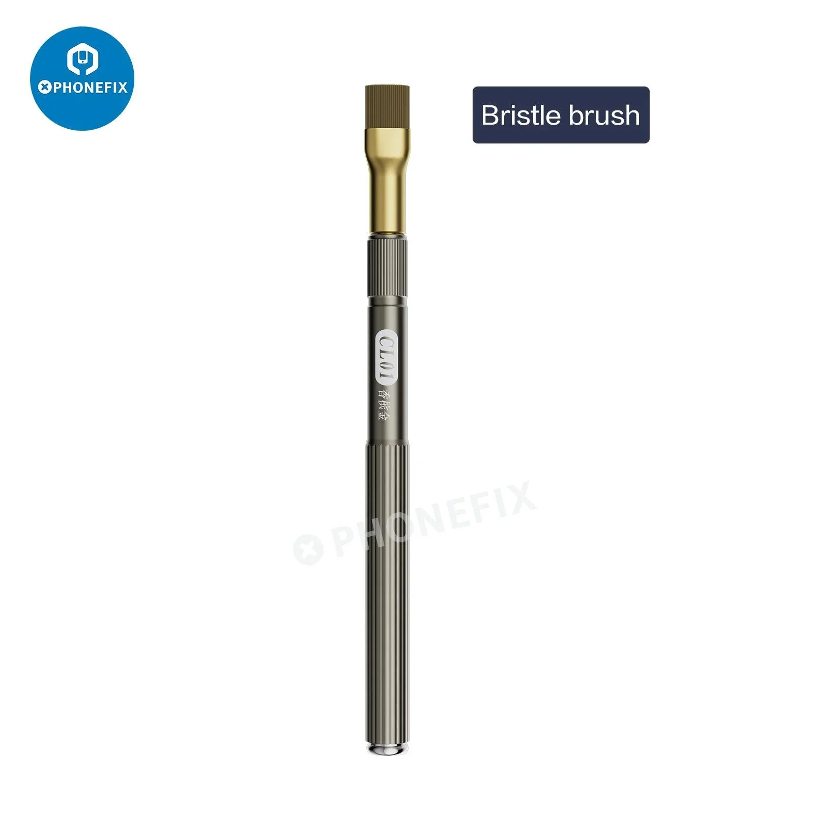 Anti-Static Steel Brush for Phone Motherboard Glue Residue Cleaning Tool - Image 5