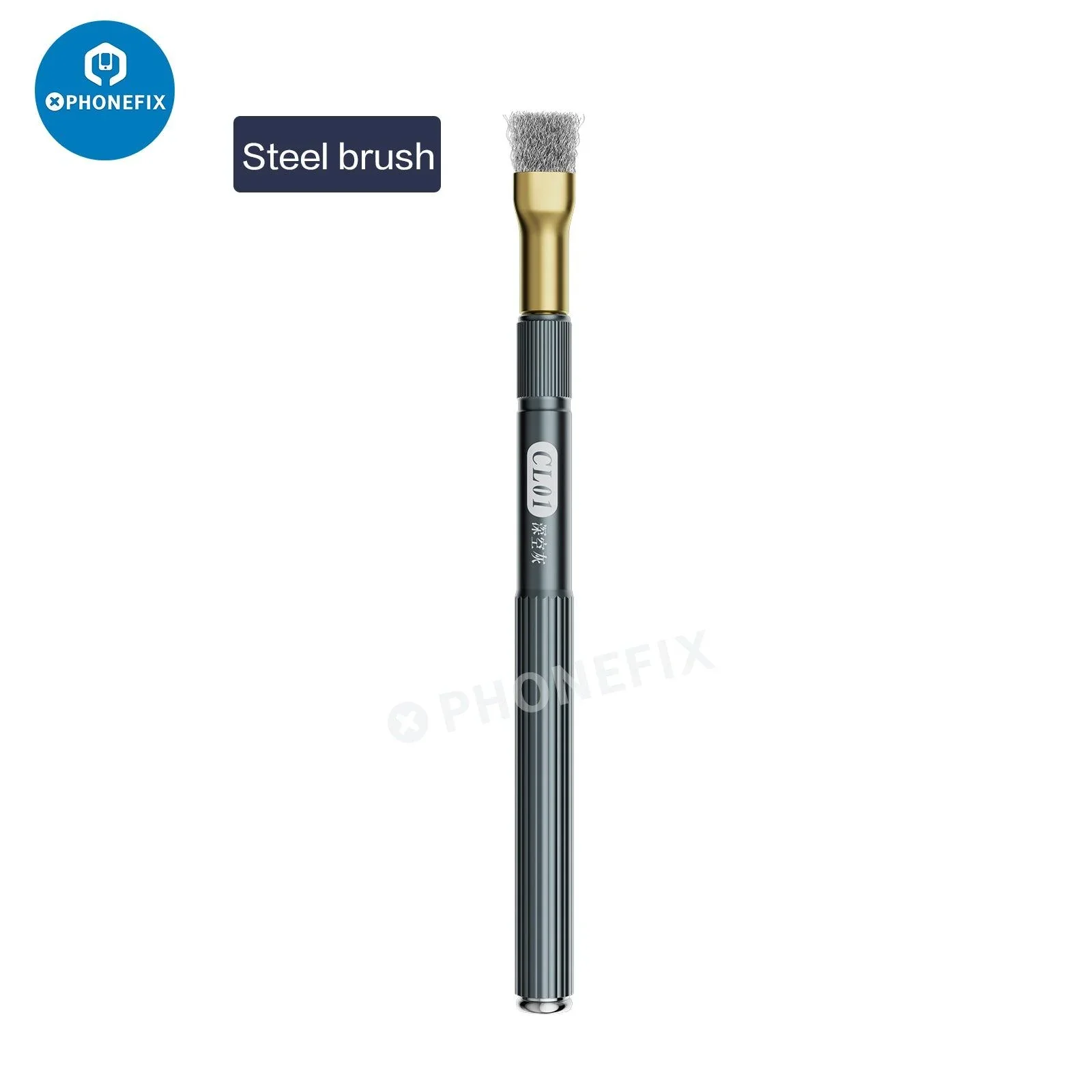 Anti-Static Steel Brush for Phone Motherboard Glue Residue Cleaning Tool - Image 6