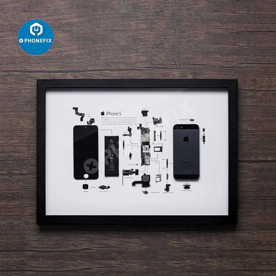Apple 3D Disassemble Photo Frame For Old iphone Collections Framed - Image 10
