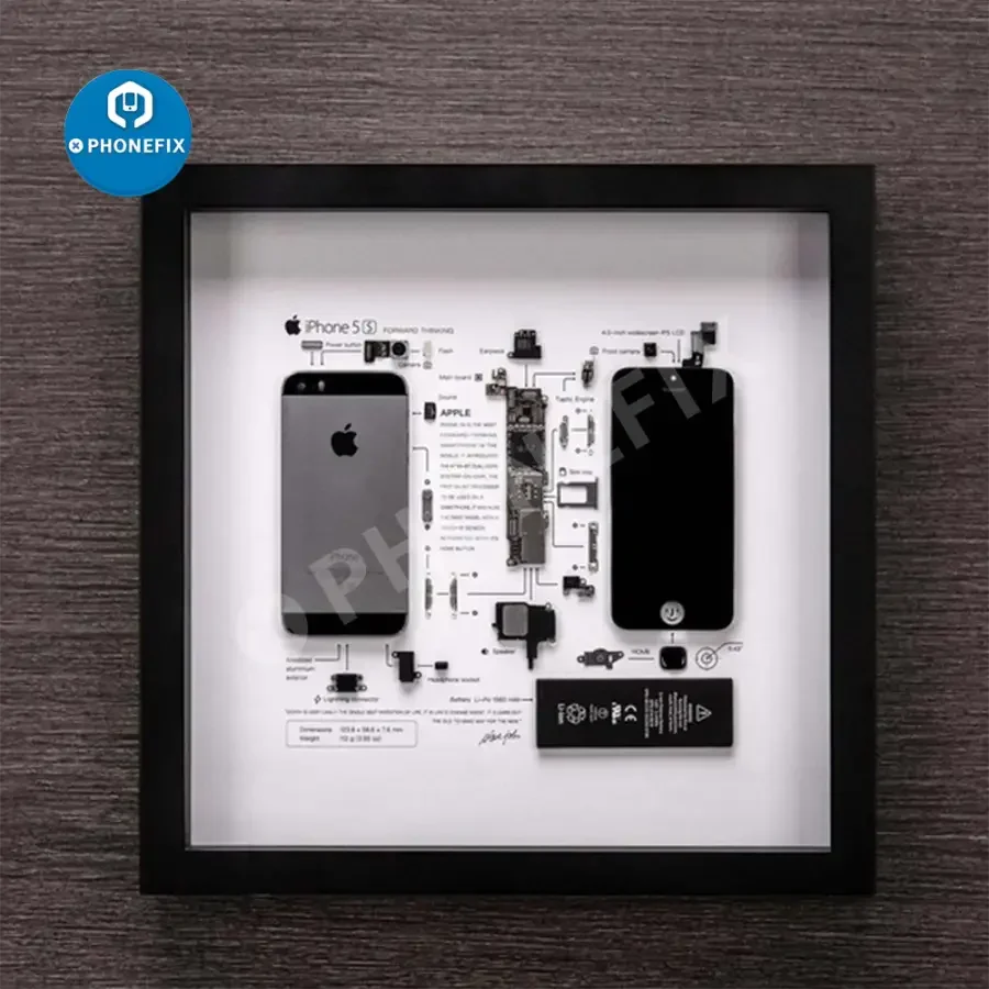 Apple 3D Disassemble Photo Frame For Old iphone Collections Framed - Image 11
