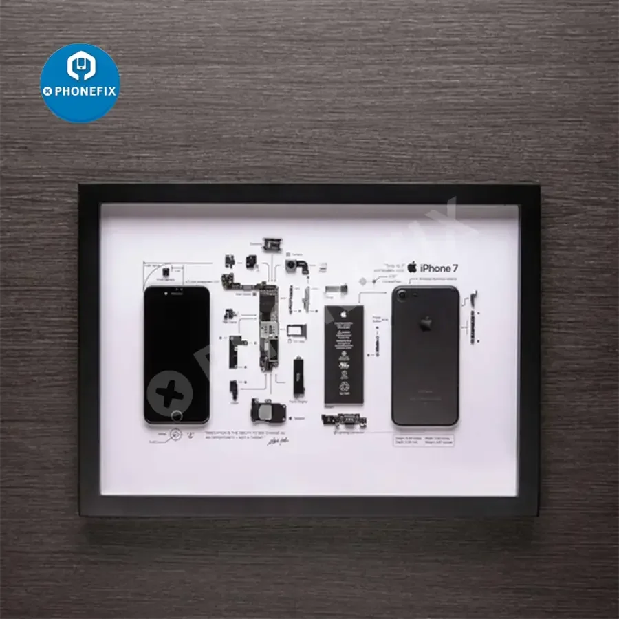 Apple 3D Disassemble Photo Frame For Old iphone Collections Framed - Image 13
