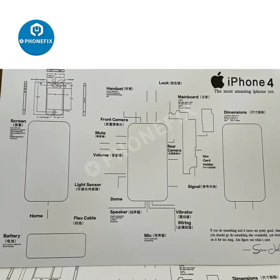 Apple 3D Disassemble Photo Frame For Old iphone Collections Framed - Image 16