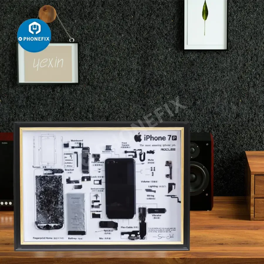 Apple 3D Disassemble Photo Frame For Old iphone Collections Framed - Image 2