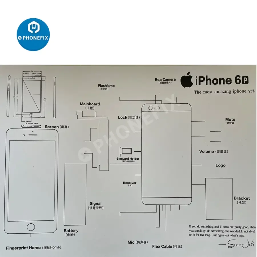 Apple 3D Disassemble Photo Frame For Old iphone Collections Framed - Image 22