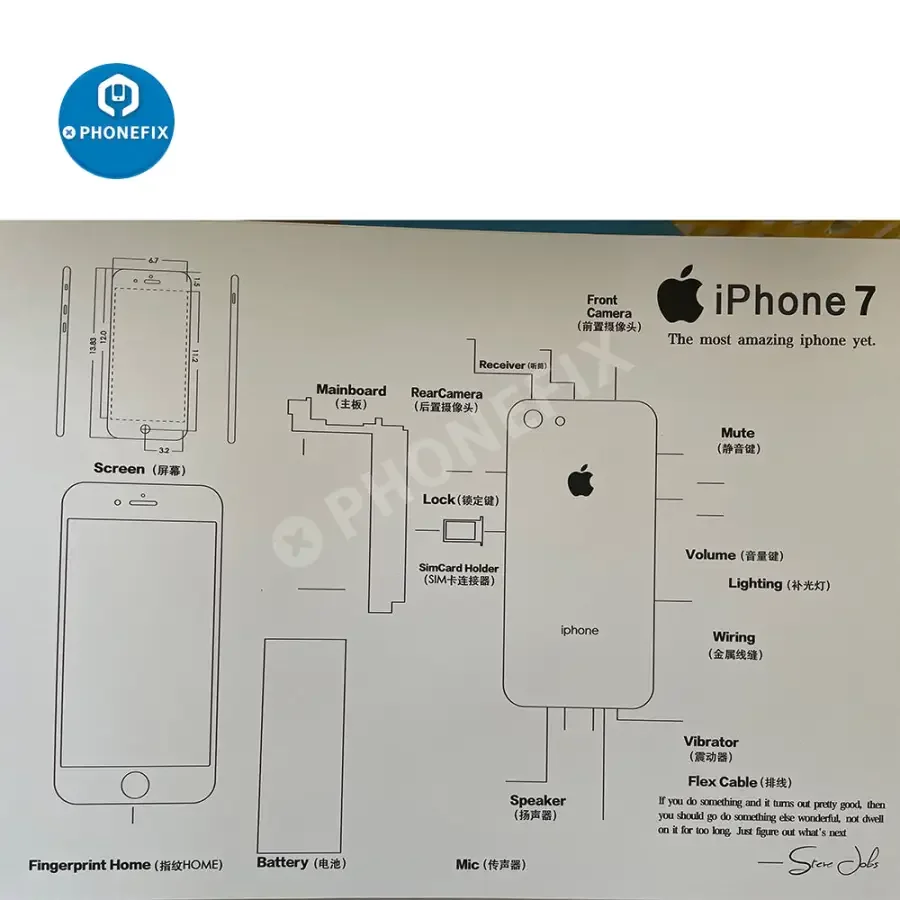 Apple 3D Disassemble Photo Frame For Old iphone Collections Framed - Image 24