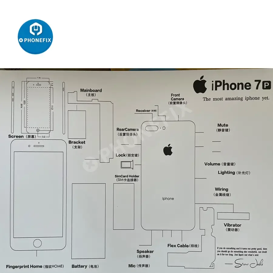 Apple 3D Disassemble Photo Frame For Old iphone Collections Framed - Image 25