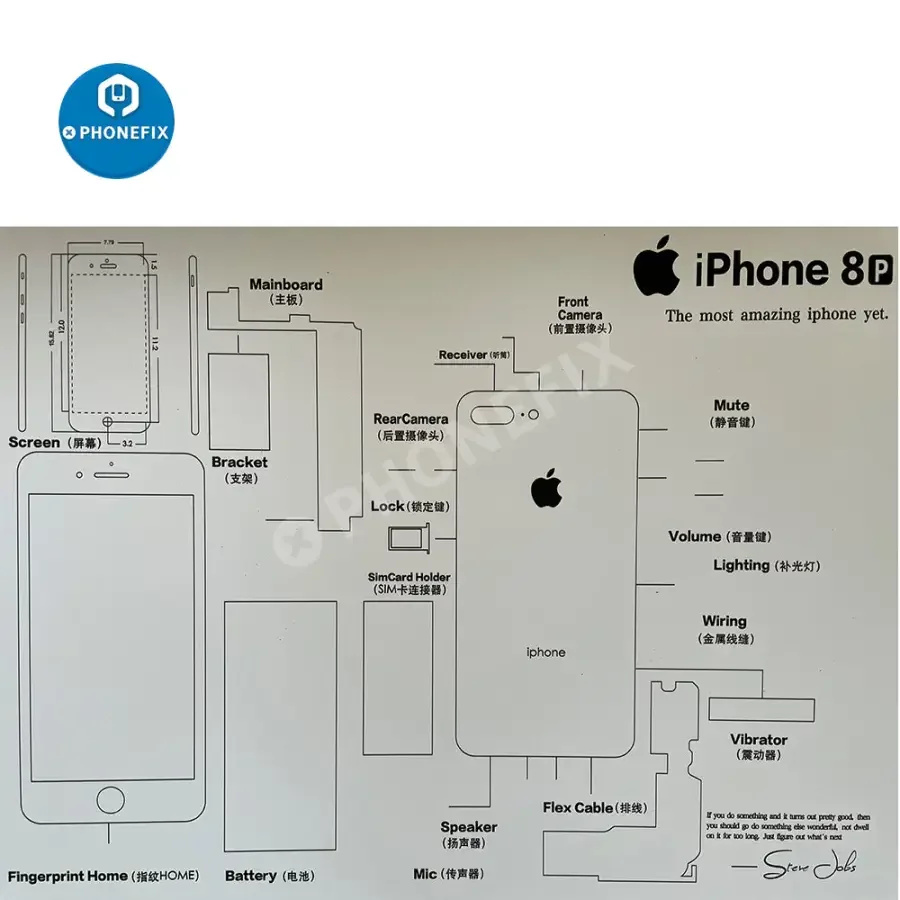 Apple 3D Disassemble Photo Frame For Old iphone Collections Framed - Image 27