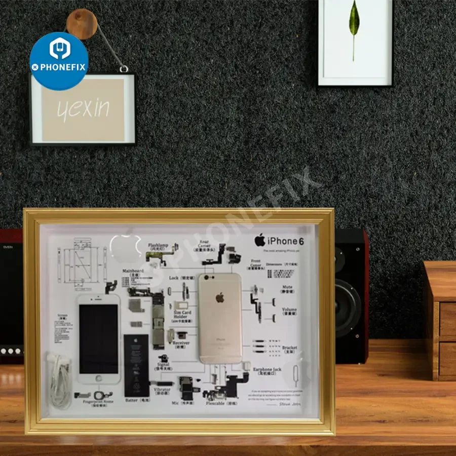 Apple 3D Disassemble Photo Frame For Old iphone Collections Framed - Image 3