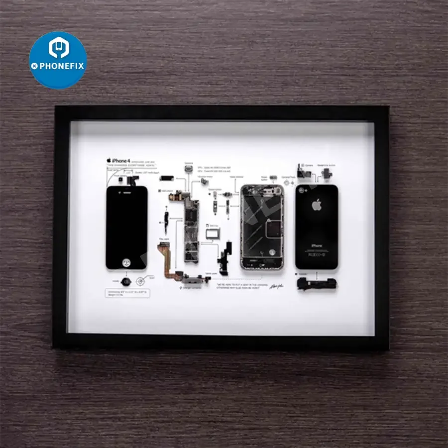 Apple 3D Disassemble Photo Frame For Old iphone Collections Framed - Image 8