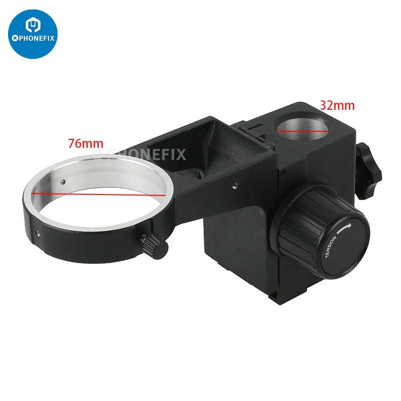 Articulating Arm Clamp Microscope Bracket 50/76mm Focusing Holder - Image 13