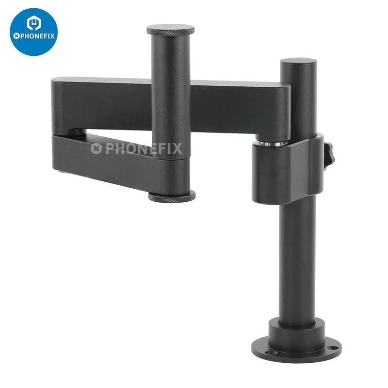 Articulating Arm Clamp Microscope Bracket 50/76mm Focusing Holder - Image 8