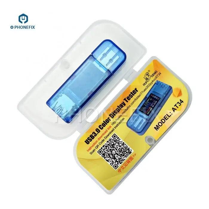 AT34 USB Charger Voltmeter Ammeter Tester Power Bank Detector - Image 3