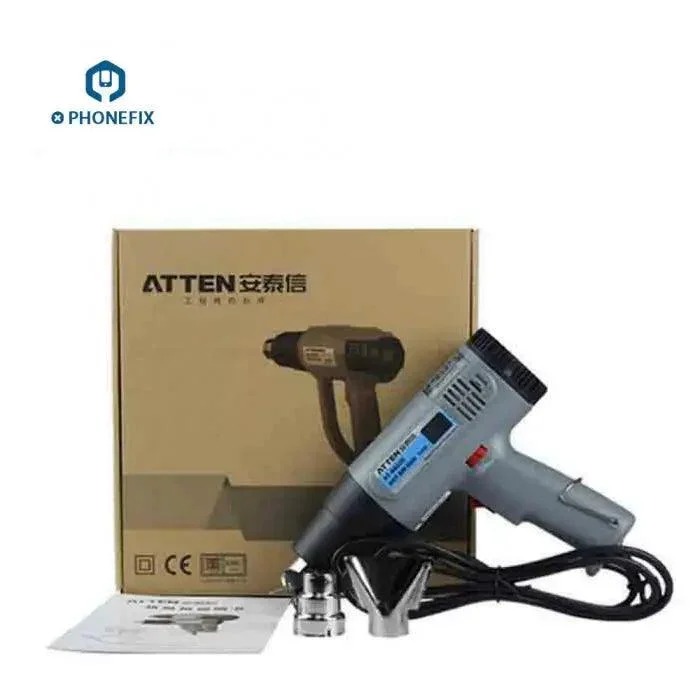 Atten AT-A822D AT-A860D Controlled Heat Hot Air Gun Variable Temp - Image 3