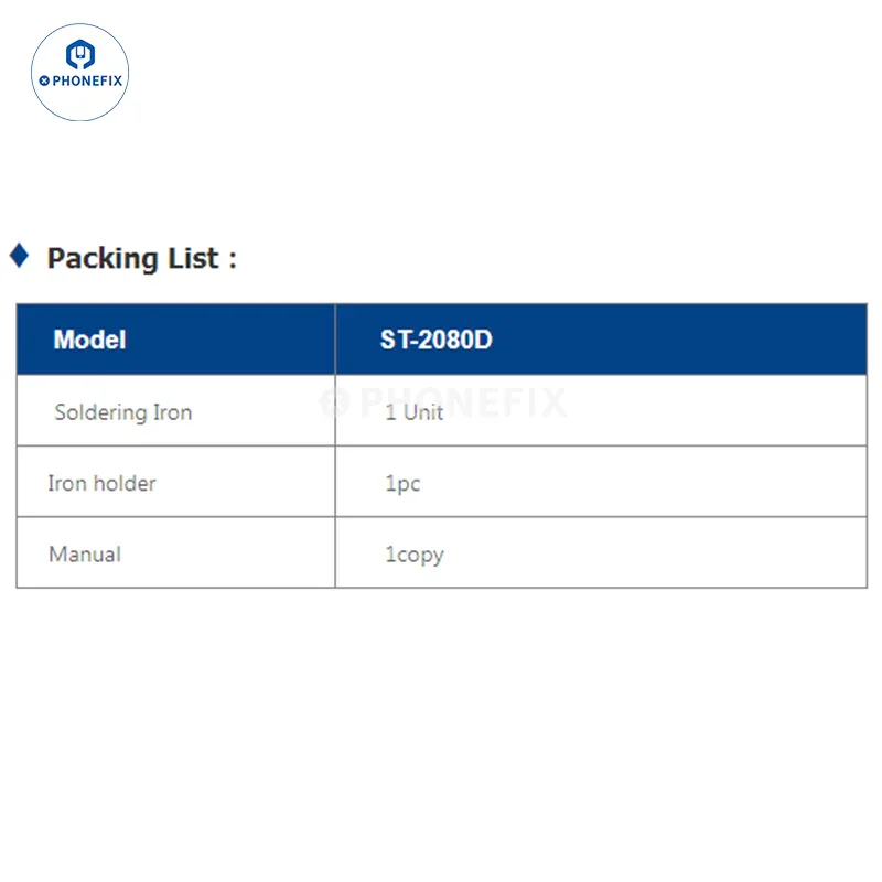ATTEN ST-2065D ST-2080D ST-2150D Digital Electric Soldering Iron - Image 25