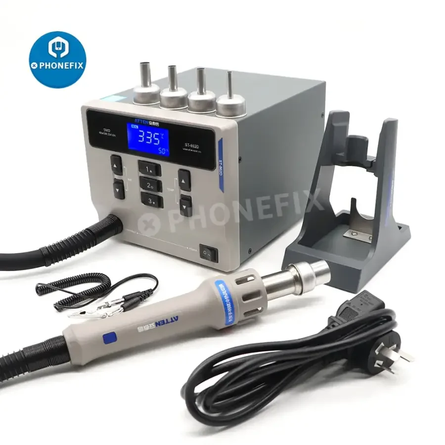 ATTEN ST-862D 1000W Hot Air Gun BGA Rework Station - Image 11